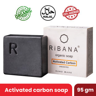 RIBANA Activated Carbon Soap – 95g