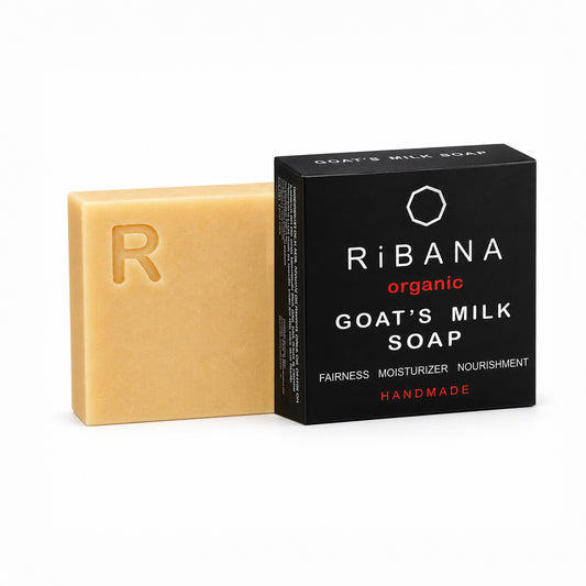 RIBANA Organic Goat’s Milk Moisturizing Soap – 110g